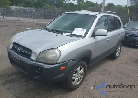 2006 Hyundai Tucson Gls/Limited z USA, uszkodzony, nr VIN KM8JN72D36U388997